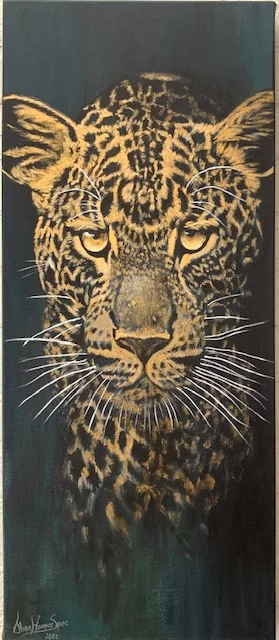 tijger met goud